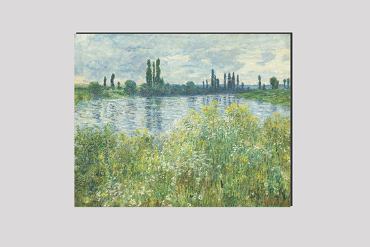 Banks of the Seine, Vétheuil (1880) by Claude Monet