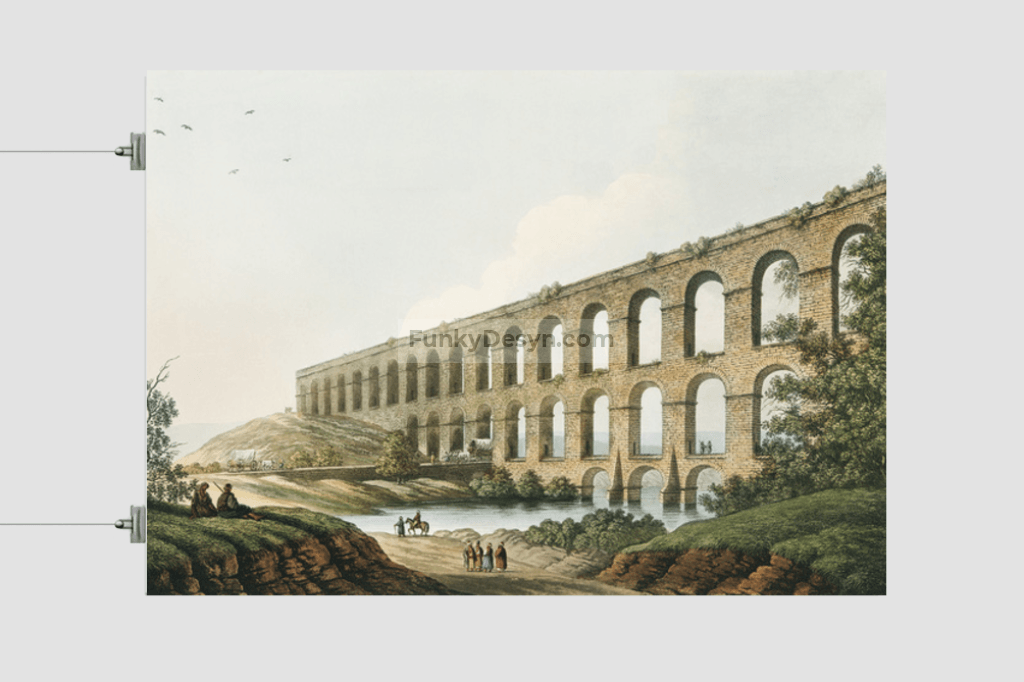 Aqueduct near Belgrade by Luigi Mayer (1755-1803).