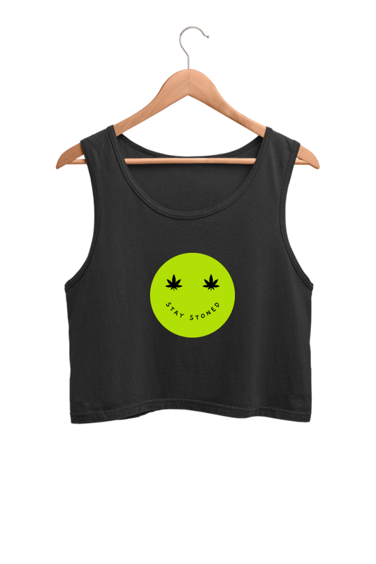 Stay Stoned - Crop Tanks