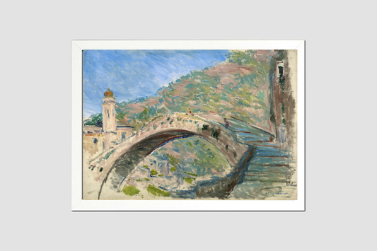 Monet's Bridge at Dolceacqua (1884)