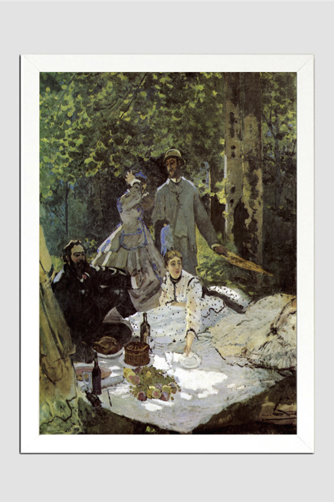 Claude Monet's Luncheon on the Grass (1865–1866)