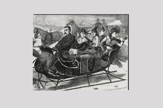 Christmas Belles (1869) by Winslow Homer