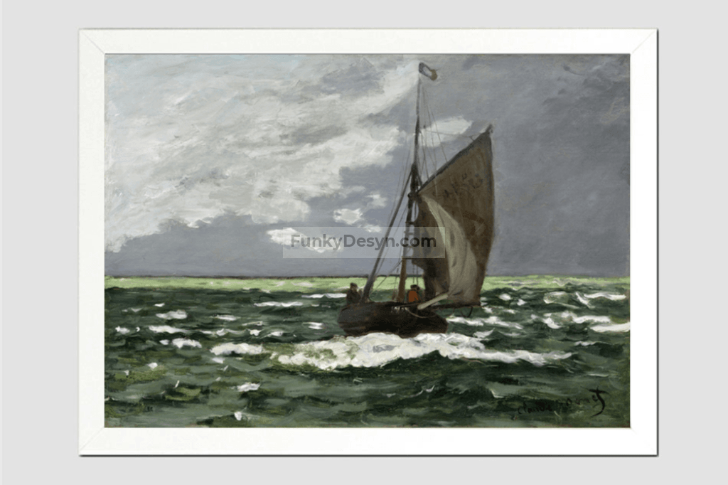 Claude Monet's Seascape, Storm (1866)