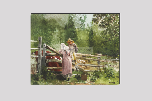 Feeding Time (1878) by Winslow Homer