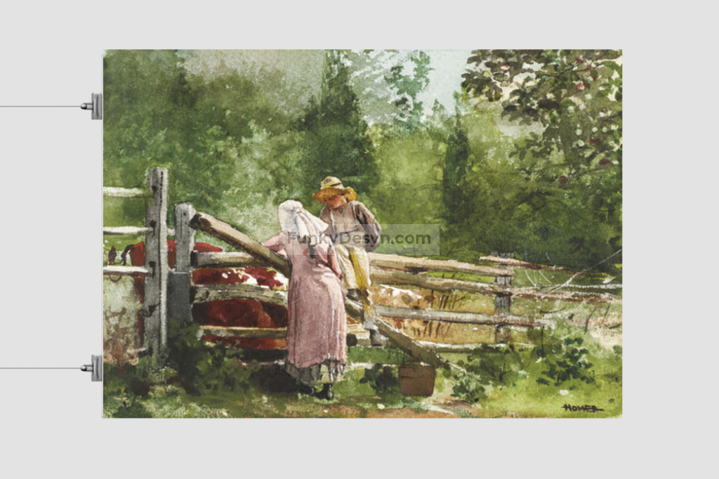 Feeding Time (1878) by Winslow Homer