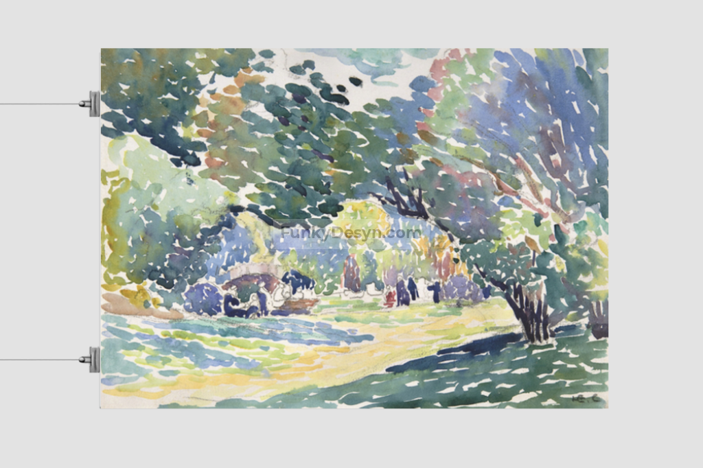 Landscape (1904) by Henri-Edmond Cross.