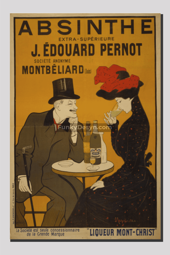 J. Édouard Pernot-Société Anonyme Montbéliard (1900) by Leonetto Cappiello (With Original Fold Marks)