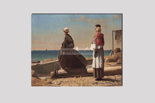 Dad's Coming (1873) by Winslow Homer