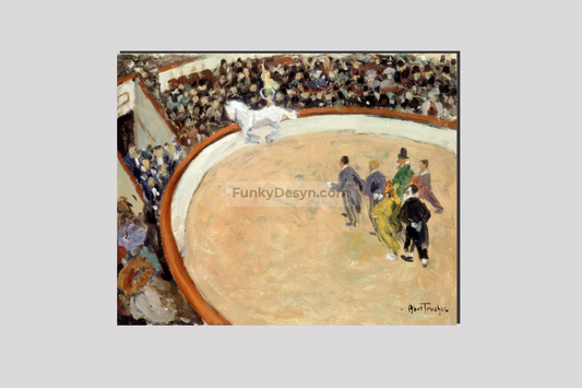 The Médrano circus, boulevard Rochechouard (1907) by Louis Abel-Truchet.