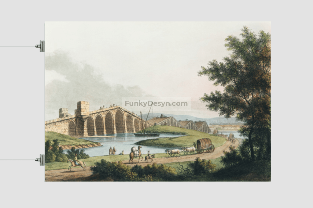 Ponte grande by Luigi Mayer (1755-1803).