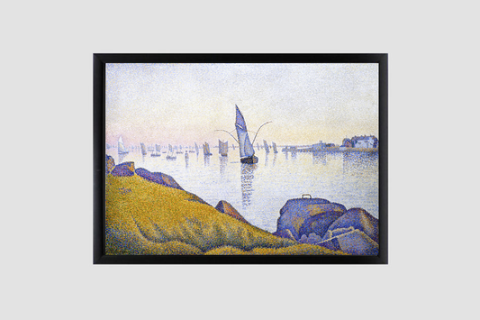 Evening Calm, Concarneau, Opus 220 (Allegro Maestoso) (1891) painting by Paul Signac