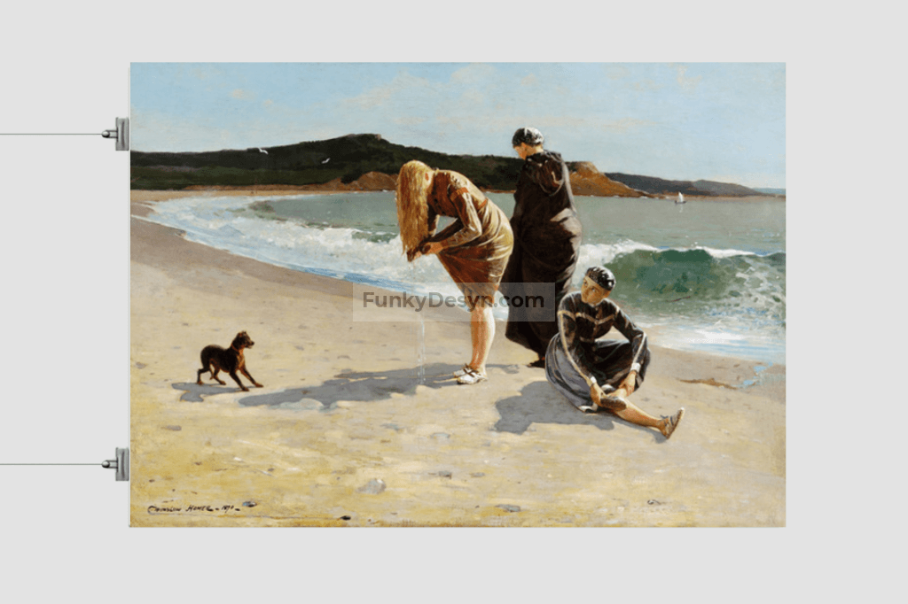 Eagle Head, Manchester, Massachusetts (High Tide) (1870) by Winslow Homer