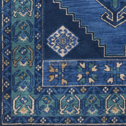 Arabia Transitional Blue Rug