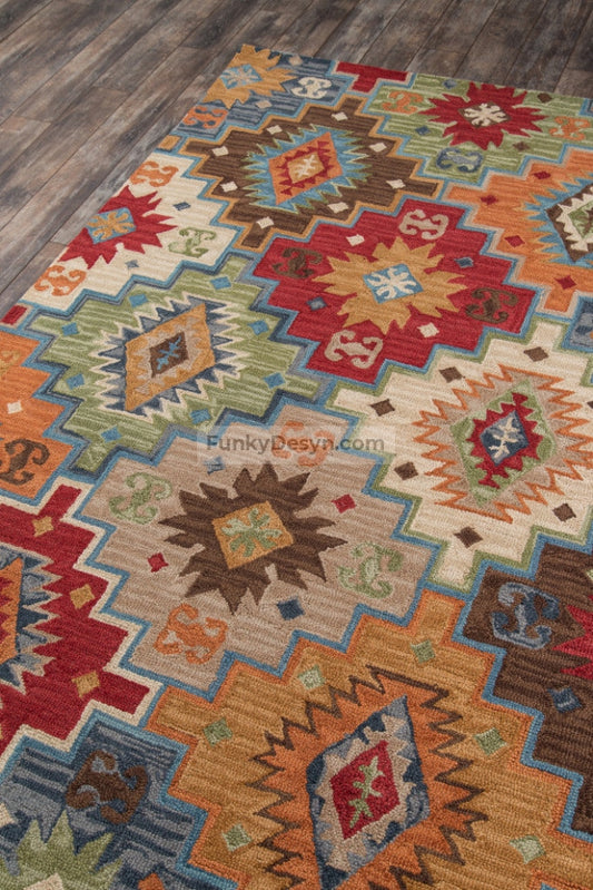 Tangier Tan Multi Rug