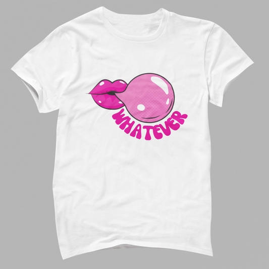 Pop Art Mouth Bubble Gum Unisex T-Shirt