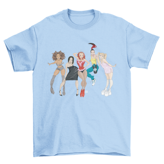 The Spice Girls - Oversized Premium T-Shirt , Unisex