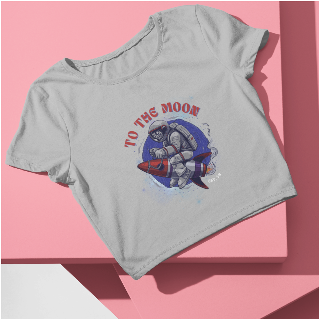 To The Moon - Crop Tops