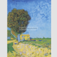 Vincent Van Goghs Avenue At Arles With Houses (1888) 11.7X16.54 Inches/ Rolled Poster