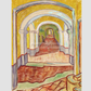 Corridor In The Asylum (1889) By Vincent Van Gogh. 11.7X16.54 Inches/ Rolled Poster