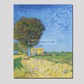 Vincent Van Goghs Avenue At Arles With Houses (1888) 16X20 Inches/ Wrapped Canvas