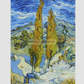 The Poplars At Saint-Rémy (1889) By Vincent Van Gogh. 11.7X16.54 Inches/ Rolled Poster