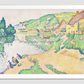 The Andelys (1895) Painting In High Resolution By Paul Signac 11.7X16.54 Inches/ White Framed Poster
