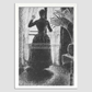 Woman At The Window Initial Conception For Painting Sunday (Ca. 18871888)By Paul Signac 8.3X11.7