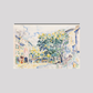 Antibes (Ca. 1918) Painting By Paul Signac 8X12 Inches/ Wrapped Canvas Decor