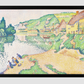 The Andelys (1895) Painting In High Resolution By Paul Signac 11.7X16.54 Inches/ Black Framed Poster