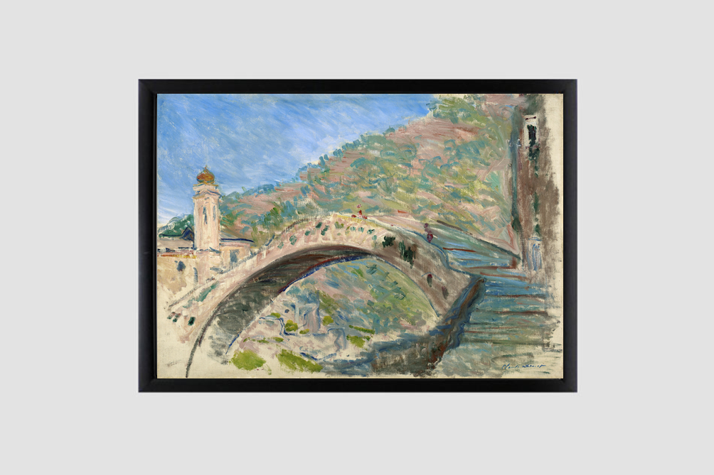 Monet's Bridge at Dolceacqua (1884)