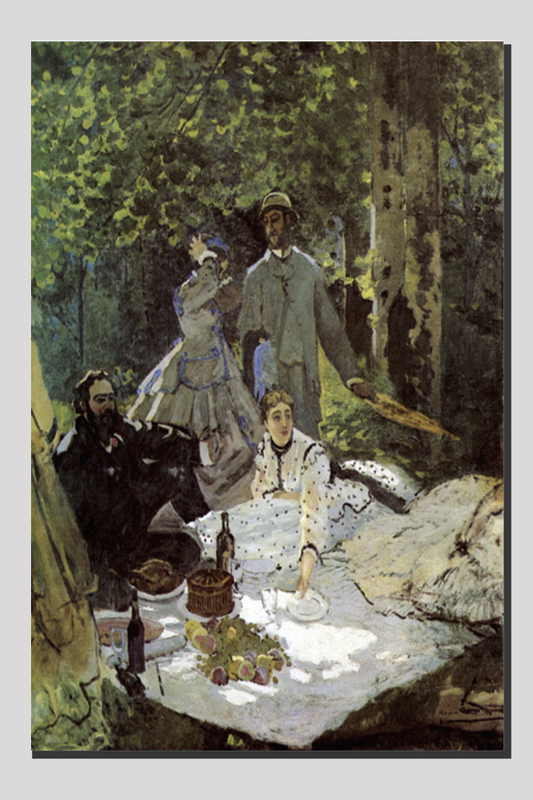 Claude Monet's Luncheon on the Grass (1865–1866)