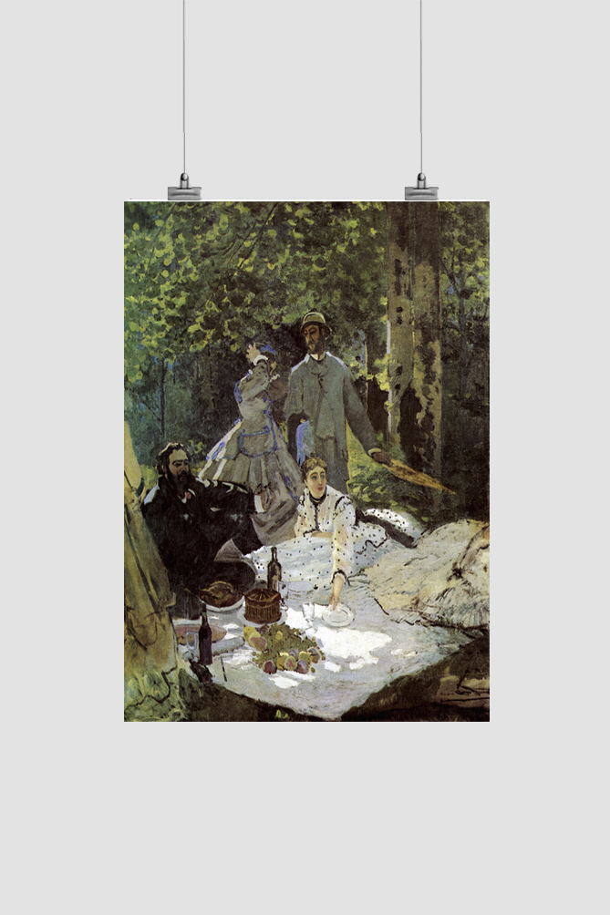 Claude Monet's Luncheon on the Grass (1865–1866)