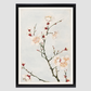 Plum branches with blossoms during 1870–1880 by Megata Morikaga.