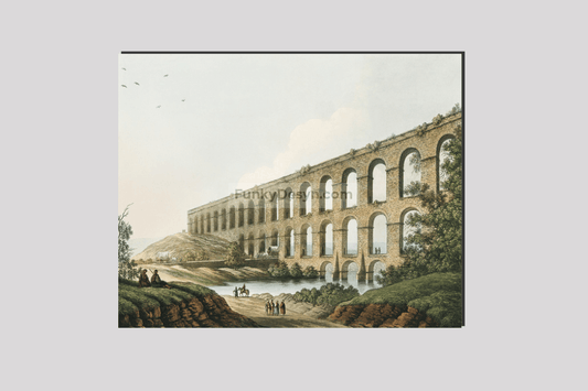Aqueduct near Belgrade by Luigi Mayer (1755-1803).