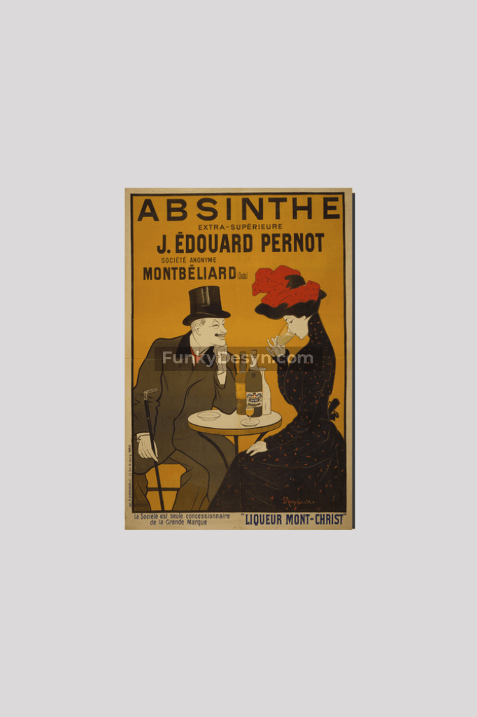 J. Édouard Pernot-Société Anonyme Montbéliard (1900) by Leonetto Cappiello (With Original Fold Marks)