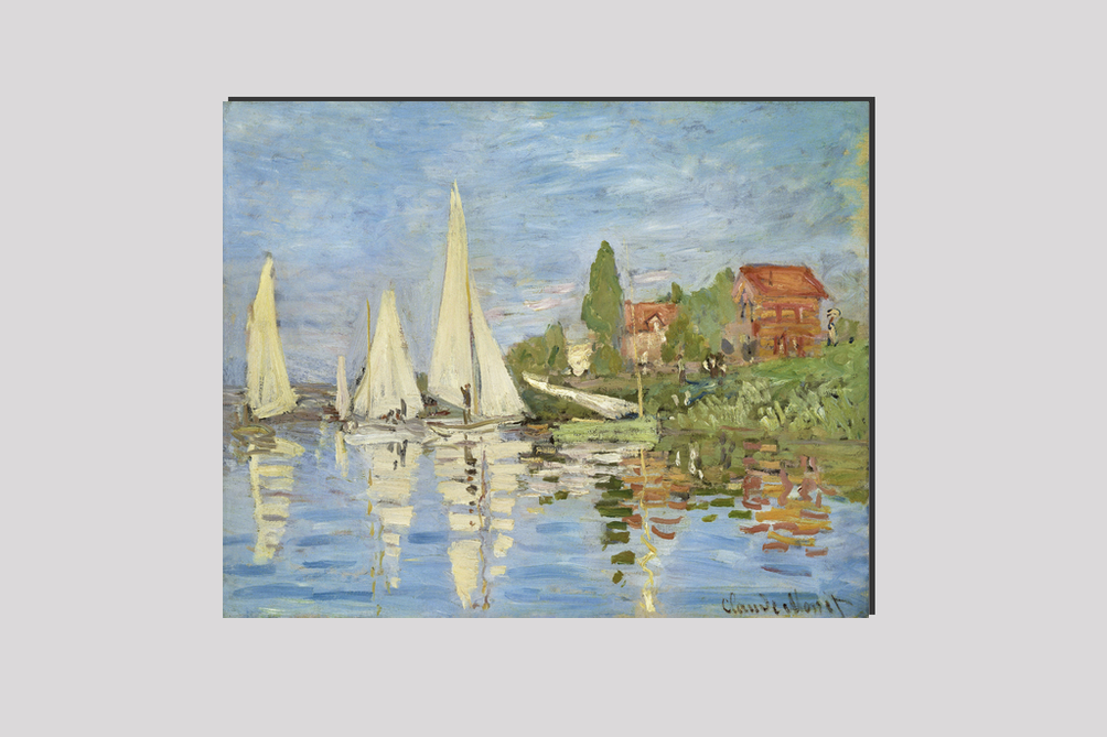 Claude Monet's Regattas at Argenteuil (1872)