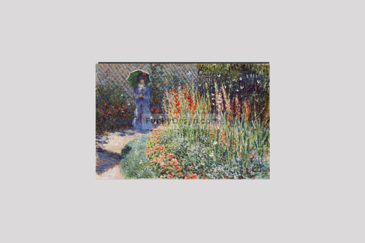 Claude Monet's Rounded Flower Bed (1876)
