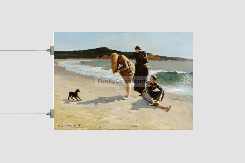 Eagle Head, Manchester, Massachusetts (High Tide) (1870) by Winslow Homer