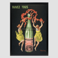 Drink all Evian-Cachat (ca.1912) by Leonetto Cappiello.