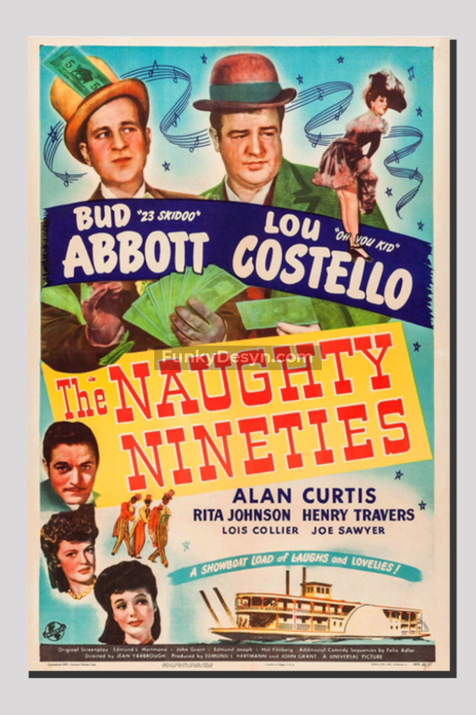 The Naughty Nineties-1945 20X30 Inches/ Wrapped Canvas Decor