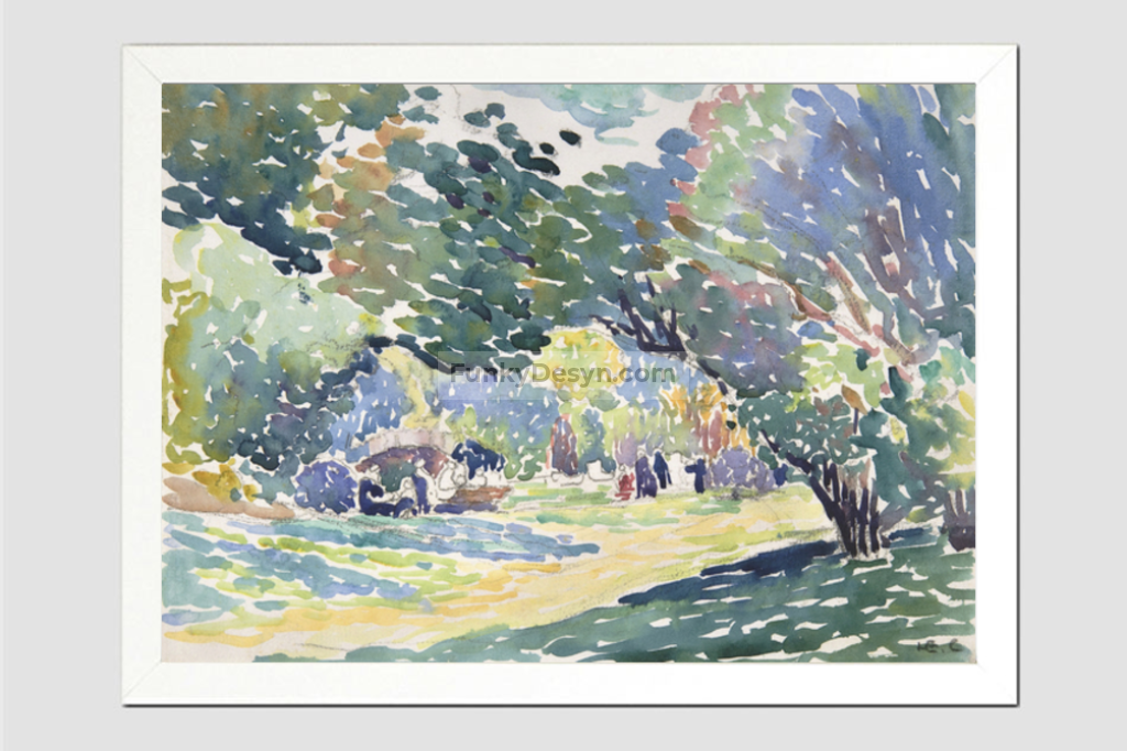 Landscape (1904) by Henri-Edmond Cross.