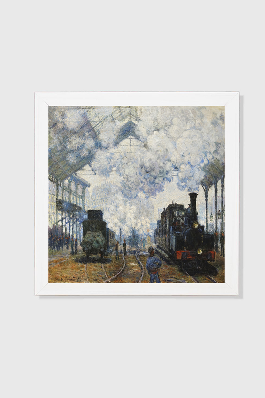 Claude Monet's Arrival of the Normandy Train (1877)
