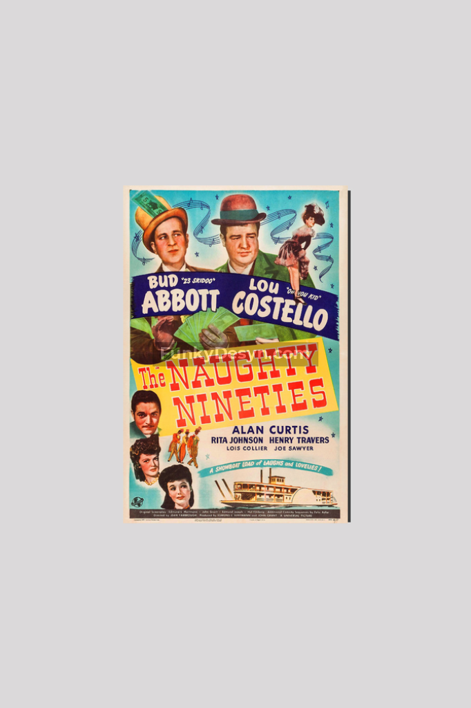 The Naughty Nineties-1945 8X12 Inches/ Wrapped Canvas Decor