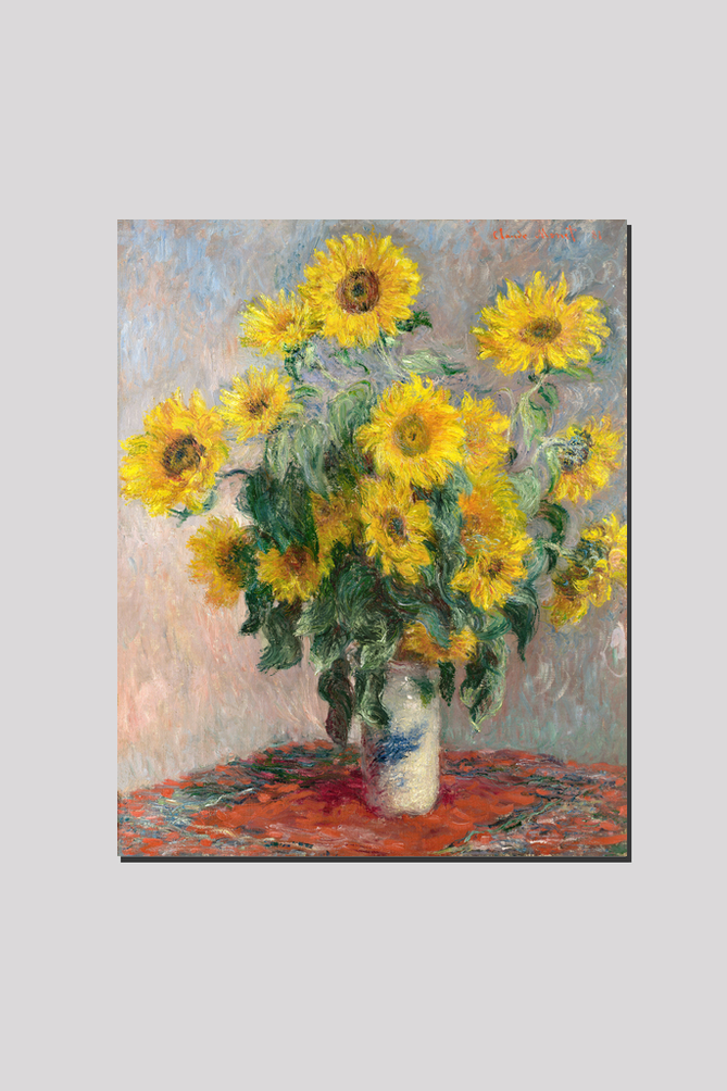 Bouquet of Sunflowers (1881) by Claude Monet