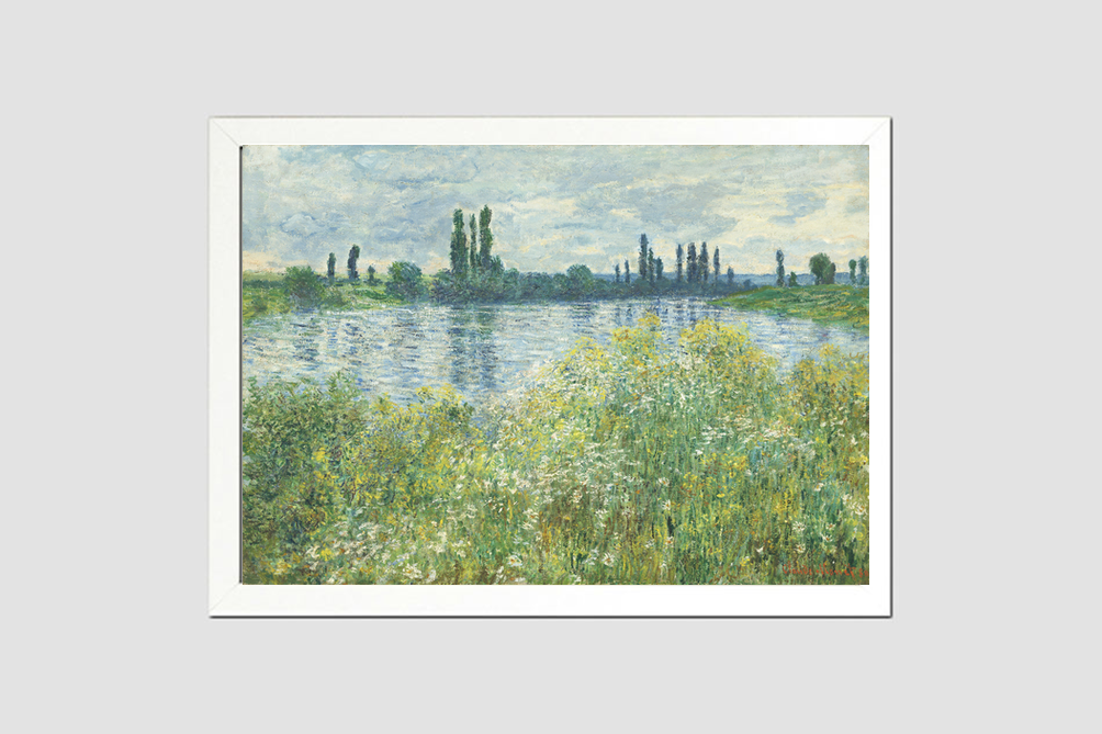 Banks of the Seine, Vétheuil (1880) by Claude Monet