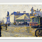 Place de Clichy (1887) painting  by Paul Signac