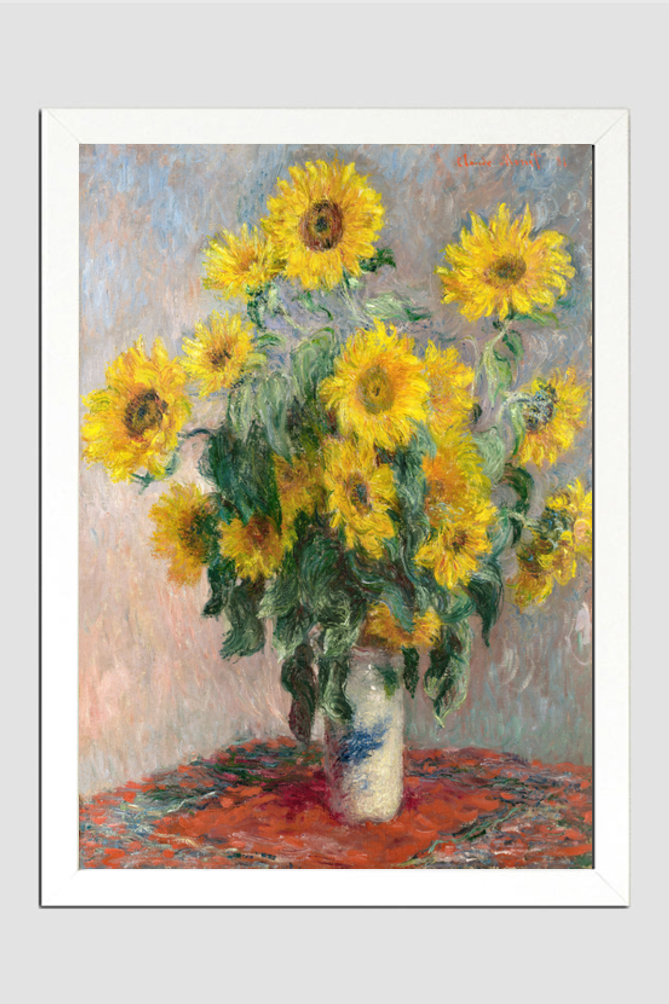 Bouquet of Sunflowers (1881) by Claude Monet