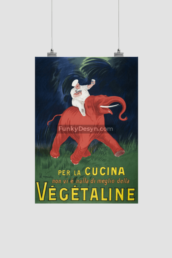 Vegetaline (1910)  by Leonetto Cappiello