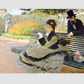 Camille Monet (1847–1879) on a Garden Bench (1873) by Claude Monet