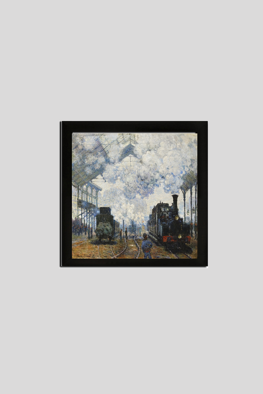 Claude Monet's Arrival of the Normandy Train (1877)